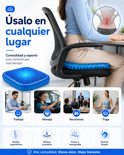 ComfortHex ®  Comodidad que se siente desde el primer asiento.